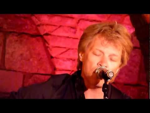 Running Jon Bon Jovi Live Acoustic Napa San Francisco Aug 28 2012