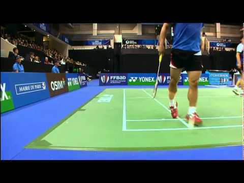 Finals - MD - Jung Jae Sung/Lee Yong Dae vs Cai Yun/Fu Haifeng - Yonex Badminton French Open 2011