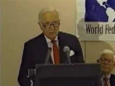 Hillary and Walter Cronkite - Not JBS - For World Government