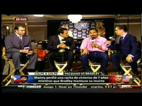 Manny Pacquiao vs Tim Bradley Post Fight Interview