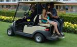 Bolywood Actress Anushka Sharma enjoy cart ride at Grand Palace Banks of Dal Lake in Srinagar, India, on 06, September 2012.