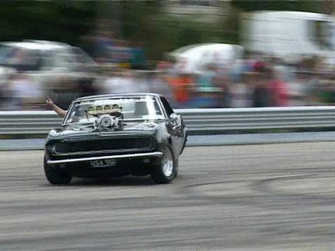 Drift Camaro - How To Enjoy a Blown Big Block Chev!