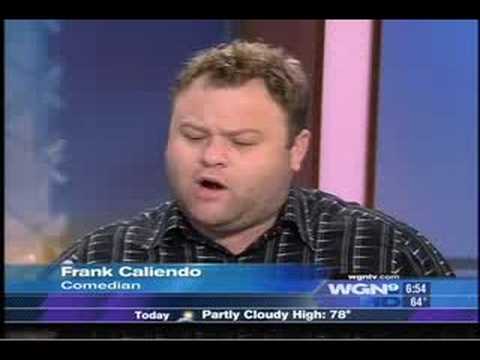 Frank Caliendo funny new stuff on WGN Morning News