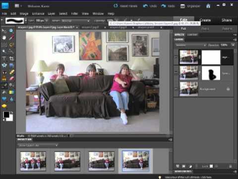 Photoshop Elements: Using Layer Masks for Composite Images