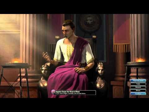 Civilization V OST | Augustus Caesar War Theme | Ancient Roman Melody Fragments