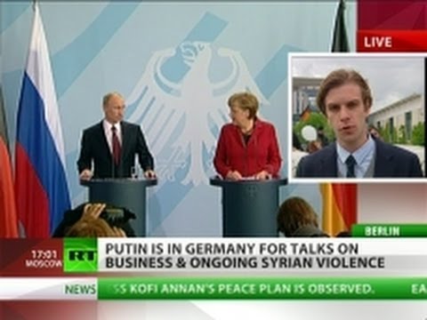 Putin+Merkel: No to Syrian invasion & Euro collapse