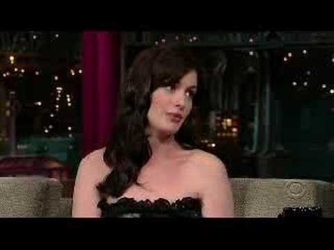 Anne Hathaway - David Letterman (The Devil Wears Prada)