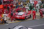 Tony Stewart pits his #14 Impala at the 2009 Coca-Cola 600 Charlotte