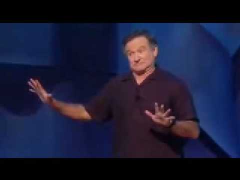 Robin Williams! Destroys President Bush