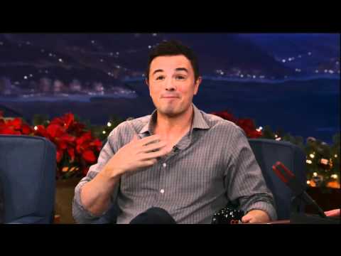 Seth MacFarlane Reacts To Justin Bieber's Stewie Bling - Conan on TBS