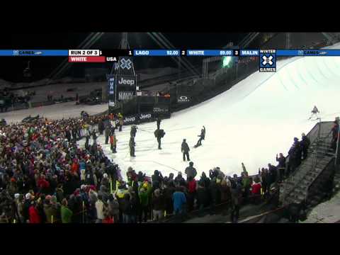 Winter X Games 15 - Shaun White Gold Medal Snowboard SuperPipe