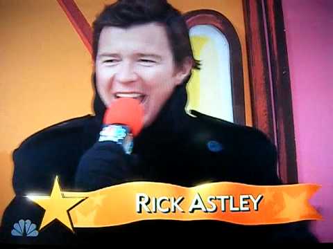 Macy's Thankgiving Parade Day Rick Roll