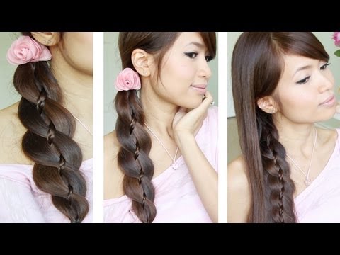 Unique 4-Strand Braid Hairstyles (Braid in Braid)