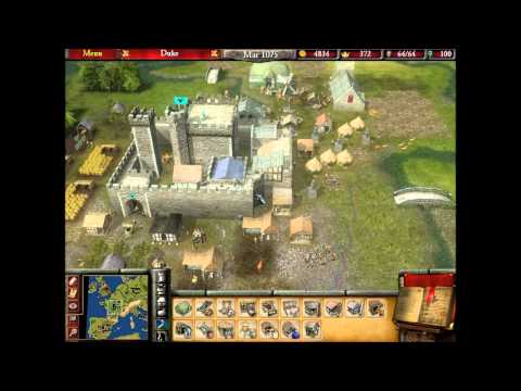 Stronghold 2- Skirmish on World Europe Part 2 of 7: Growing