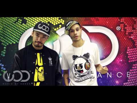 Lando Wilkins and JP Goldstein of Mos Wanted Crew Shoutouts: World of Dance Netherlands