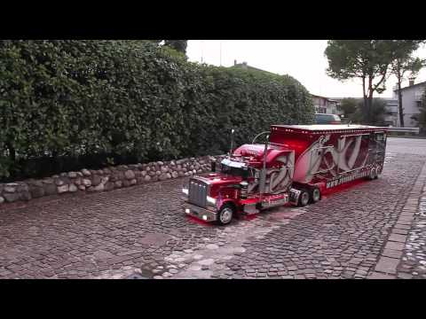 Peterbilt 359 RC 1:4 Power Trailer