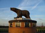 Polar Bear Memorial, the Polar Bear Association Memorial was the first monument and sculpture to be erected at the National Memorial Arboretum. It is a tribute to the 49th Infantry West Riding Division and was dedicated on 7 June 1998