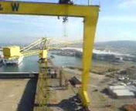 Harland & Wolff Crane Accident