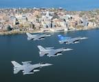 Wisconsin ANG 115th Fighter Wing, Wisconsin Air National Guard over Wisconsin's capital city of Madison