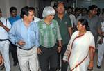 India Kolkata Tollywood Actor Ranjit Mullick , Haranath and Dipankar Dey meet the West Bengal Chief Minister at Writers Building in Kolkata in Eastern India City