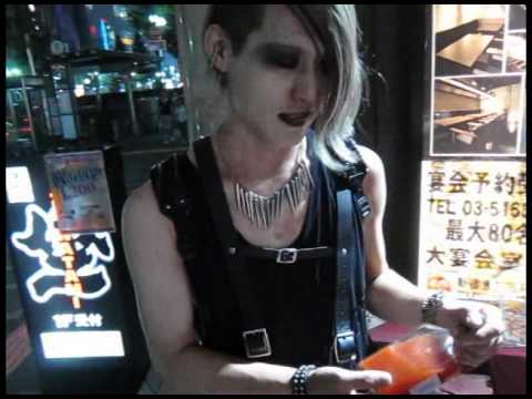 Tokyo Japan Goth clubs, industrial EBM music parties, Japanese weird street fashion