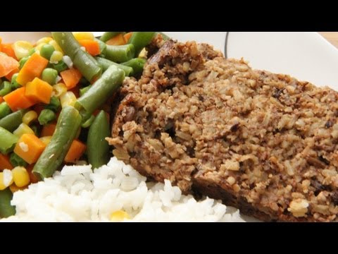 Vegan Basic Meat Loaf Recipe - Mushroom Nut Loaf - Day 6 Southern Queen of Vegan Project