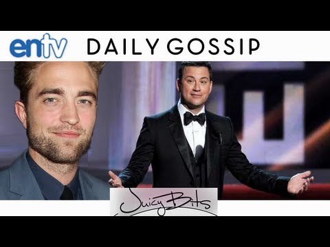 Robert Pattinson Attends The Emmy Awards Without Kristen Stewart: ENTV