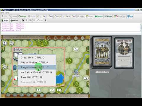 How to start a game and take a turn using Vassal and Memoir 44