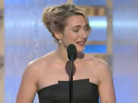 Golden Globes 2009 Kate Winslet acceptance speech