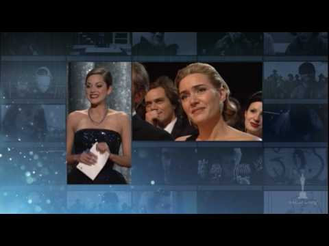 Kate Winslet winning Best Actress for 