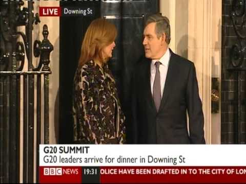 World leaders meet at 10 Downing Street, 2009 - Part 1