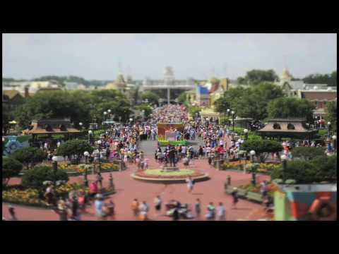 A Model Day at Magic Kingdom - Exclusive Disney Parks Tilt-Shift Video