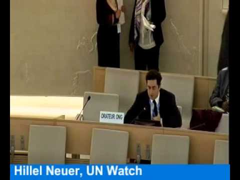 Hate Israel Day at the UN Human Rights Council, Sept. 24