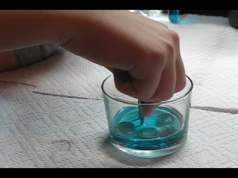 How to Make a Blue Copper Solution from Pennies