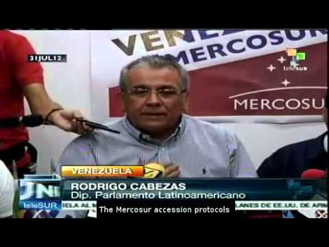 Venezuela's accession to Mercosur generates controversy