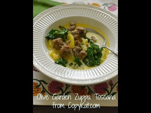 Olive Garden Zuppa Toscana