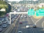 I-95 in Stamford. The Connecticut Turnpike opened southwest Connecticut to a mass migration of New Yorkers, leading to substantial residential and economic growth in Fairfield and New Haven counties.