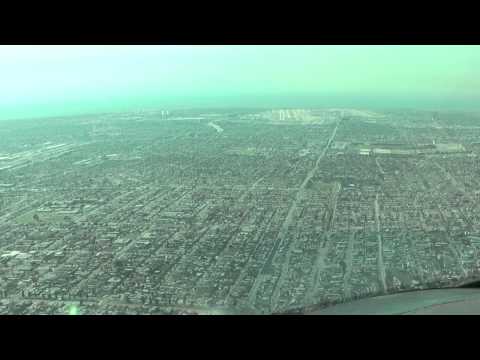 KLM Boeing B747-400 Landing at LAX Los Angeles Cockpit view