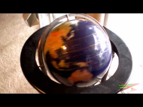 Random Pointless Video: Spinning Globe