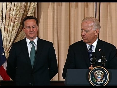 Vice President Biden Honors Prime Minister Cameron