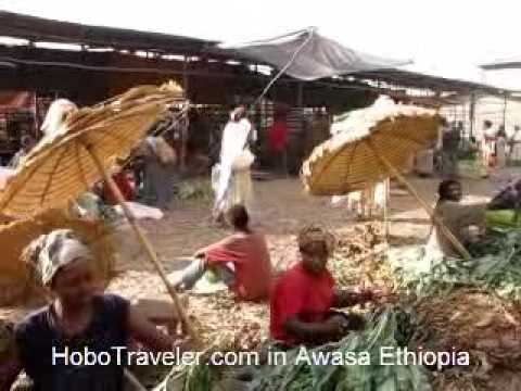 HoboTraveler.com Walking Through the Market in Awasa Ethiopia