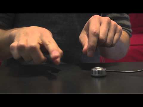 Mogees - Gesture recognition with contact-microphones