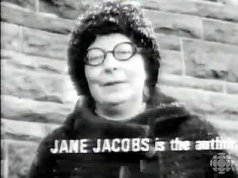 Jane Jacobs on urban design of Toronto & Montreal circa 1969