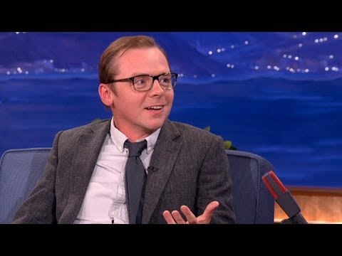 Simon Pegg Finds Tom Cruise Sickeningly Good-Looking - CONAN on TBS