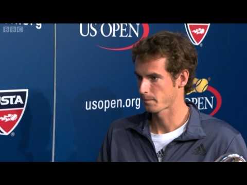 Andy Murray interviewed after US Open 2012 final win - BBC Sport