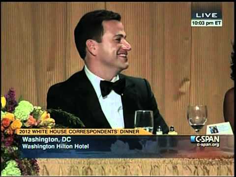 President Barack Obama at the 2012 White House Correspondents' Dinner