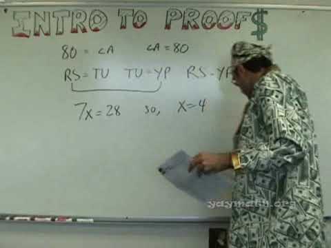 Geometry - Introduction to Proofs