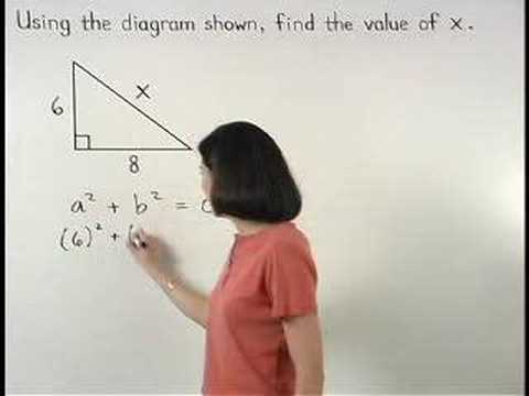 Pythagorean Theorem - YourTeacher.com - Geometry Help