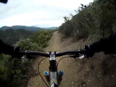 Mountain Biking Gridley Trail, Ojai, CA (**part 1**)