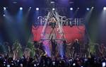 Singer Britney Spears performs on ABC's 